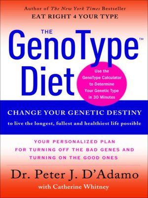 cover image of The GenoType Diet